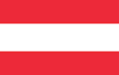 Ein Bild der Flagge von Österreich