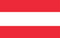 Ein Bild der Flagge von Österreich