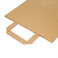 Papier Tragetasche Braun — Farb-Variantenansicht für unterschiedliche Marken-Optiken