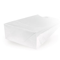 Papier Tragetasche Weiß — Farb-Variantenansicht für unterschiedliche Marken-Optiken