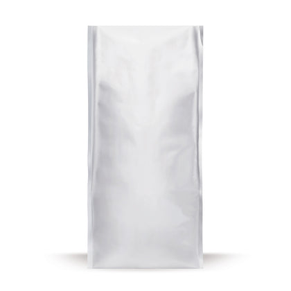 Kaffeebeutel mit K-Siegelung Silber — Hauptansicht vom Verpackungs-Importeur Elke Plastic